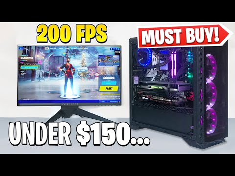 I Built The Best BUDGET Gaming PC For 0 Runs Fortnite At 200+ FPS (Amazon Links In Desc)