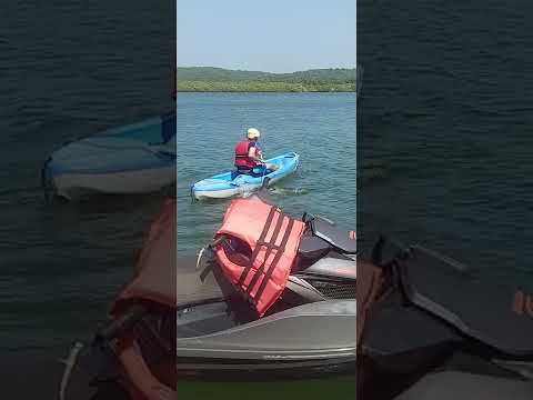 Kamran Kayaking at Chapora River Goa 25/05/2022
