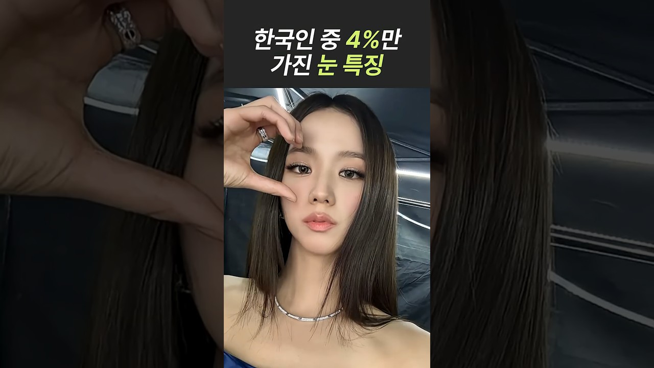 아이섀도우 잘 어울리는 눈? (ft. 블랙핑크지수)