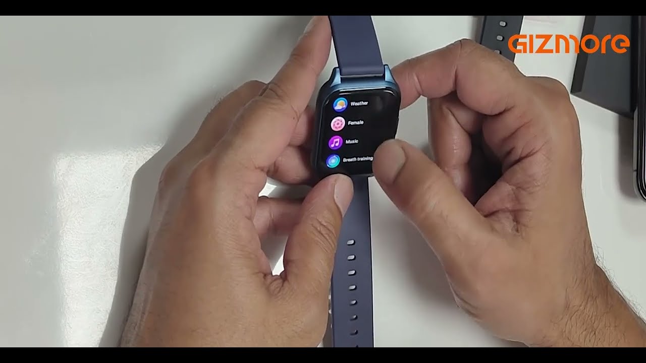 Gizmore Glow Z Amoled Smartwatch Unboxing & Review