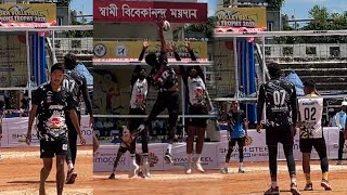 Day 2 || BISHALGARH PC vs SABROOM || TRIPURA PRIME VOLLEYBALL LEAGUE || Set 1 || #FYP screenshot 5