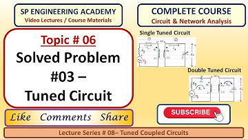 06 Solved Problem #03   Tuned Circuit