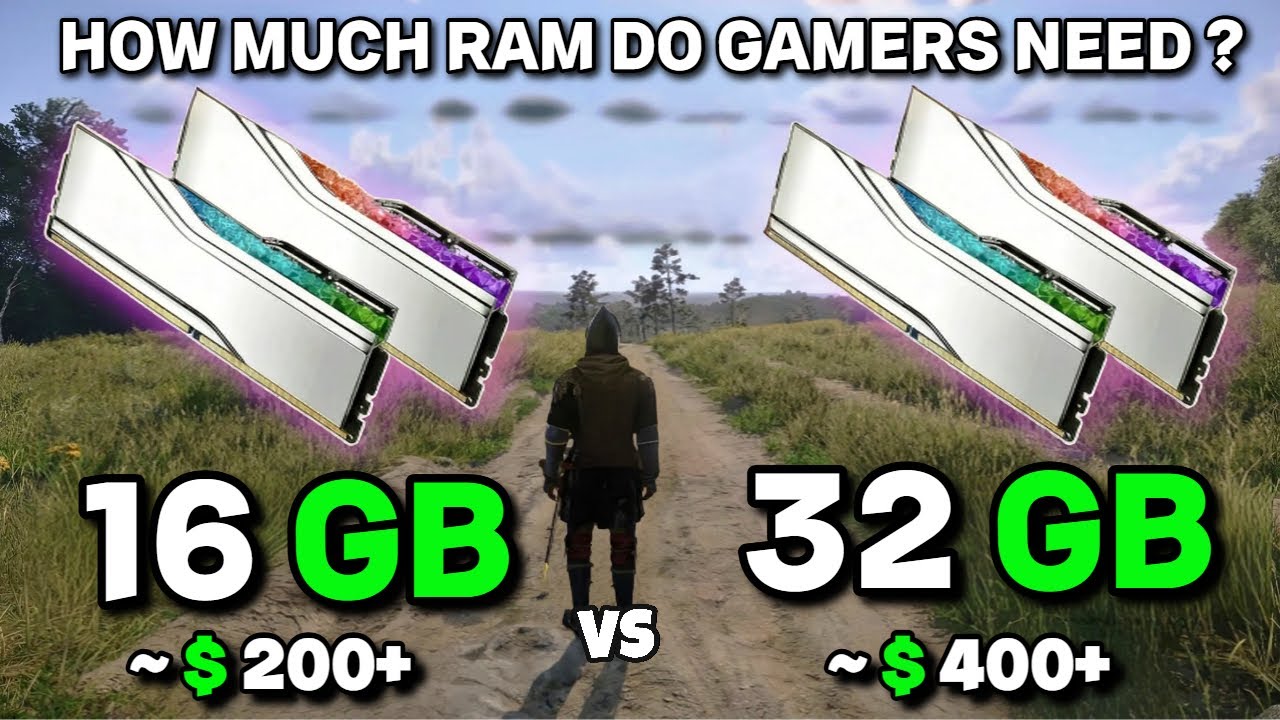 16GB VS 32GB RAM Test In 8 Games 2026 YouTube 