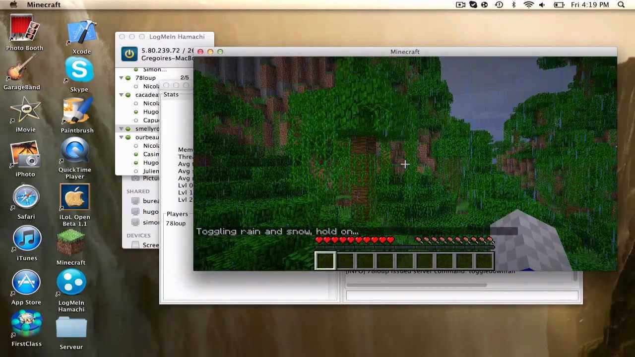 Comment faire un serveur Minecraft-Mac -Partie 2 (commandes) - YouTube