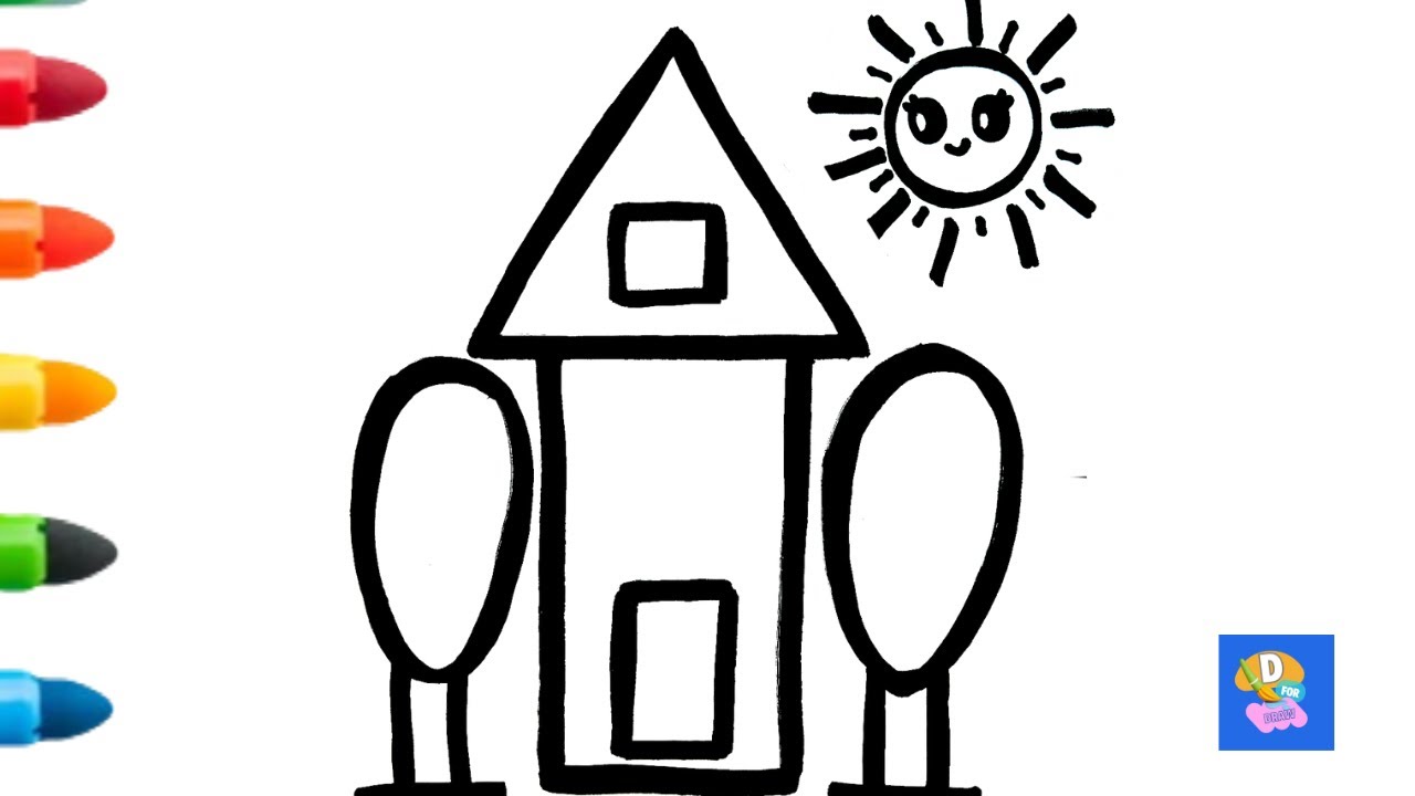 DRAW a 2D House Shape Easily?