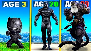 Surviving 99 YEARS As BLACK PANTHER in GTA 5 (GTA 5 MODS)