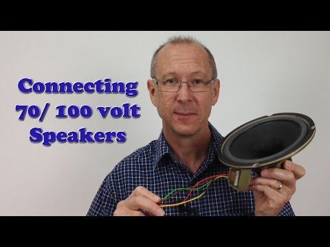 Videó: Hogyan kell vezetékezni a hangsugárzó csillapítót?