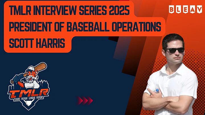 Detroit Tigers President of Baseball Operations Scott Harris stops by