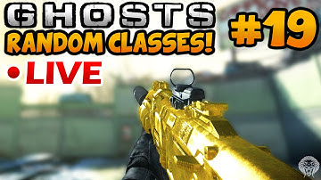 Ghosts Random Classes #19: "KNIFE ONLY TROLL!" - COD Ghost Live w/ Unknown Player
