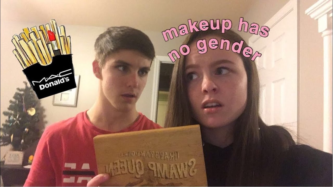 Doing My Brothers Makeup