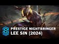 Prestige nightbringer lee sin skin spotlight  league of legends