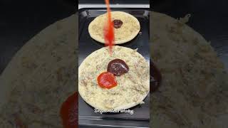 Menu sesimple ini bisa buat anak n suami hepi #pizza #garlic #fastfood #cemilan