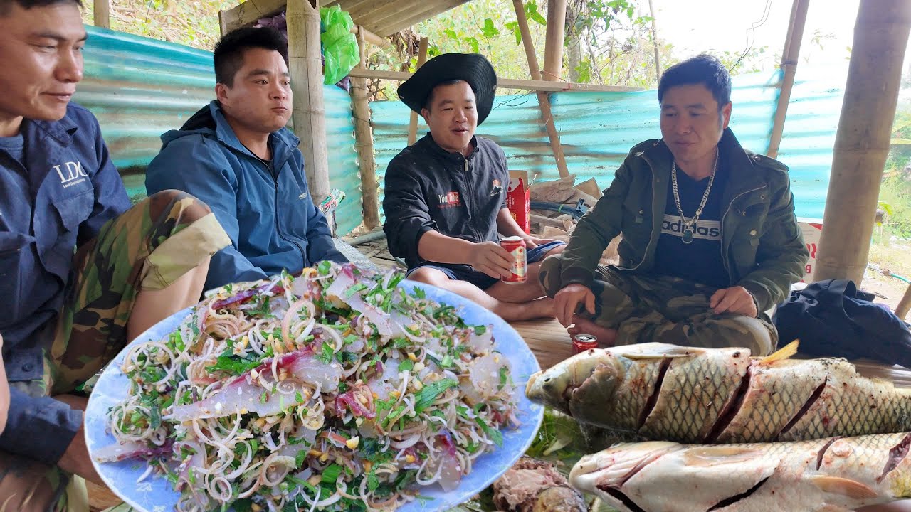 Gỏi cá trên ruộng | Nhịp Sống Tây Bắc