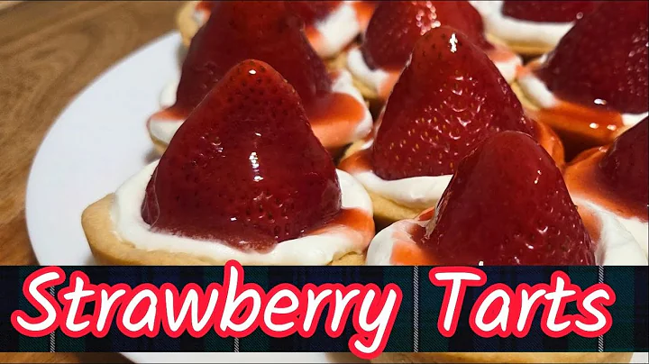 Scottish Strawberry Tarts | No Custard, Just Creamy Goodness the Way We Remember It