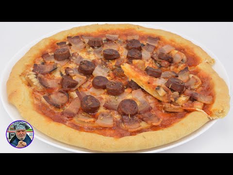 Pizza a la riojana y el truco para conseguir una base crujiente