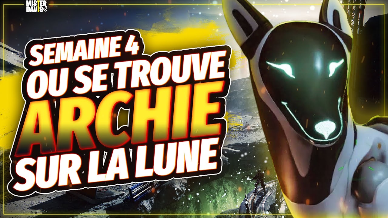 DESTINY 2 - Trouver ARCHIE sur la LUNE - Triomphe Secret [SEMAINE 4 ...