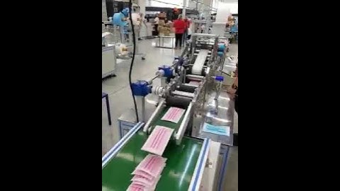 elastic wide ear loop all in one mask machine . Mexio client