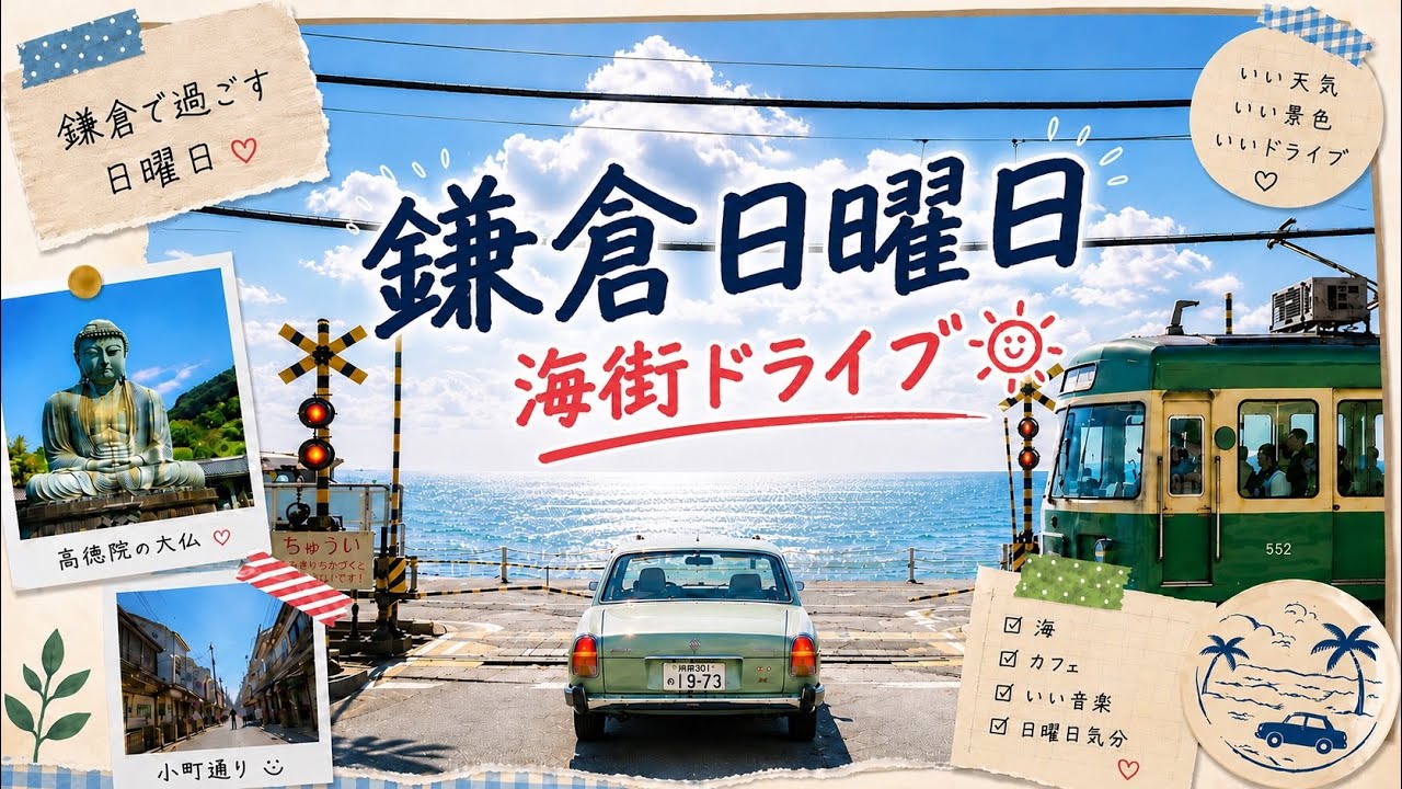 鎌倉日曜日 海街ドライブ - YouTube