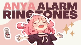 SPYxFAMILY Anya Forger Ringtone & Alarm Japanese Voice Acting｜Anime Notification & Alert Sounds【声真似】