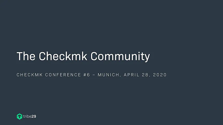 checkmk conference #6: Checkmk Community