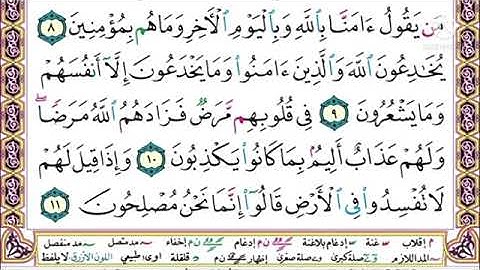 سورة البقرة/الصفحة -3-/ المصحف التعليمي/د.أيمن سويد