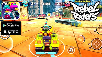 Rebel Riders Gameplay Walkthrough (Android, iOS) - Part 1