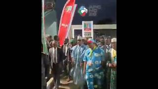 Akpabio, Abbas arrive at Eagles Square for APC National Convention