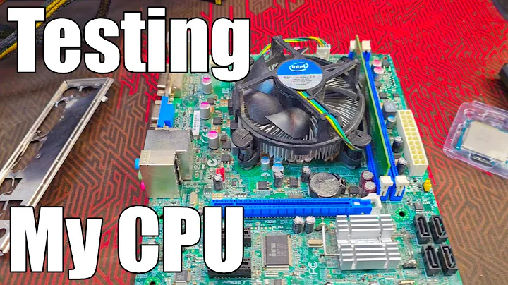 ¡Prueba de placa base de segunda mano con CPU i7 3770 por solo $30!