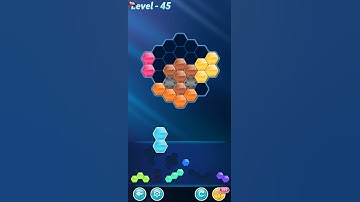 BLOCK! Hexa Puzzle! Hexa-art Level 45 (Premium) - Lösung Solution Walkthrough