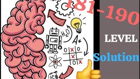 Brain Test : Tricky Puzzle Level 181-190