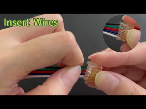 A Small Connector Solves Your Troubles With Splicing 5 Wires In LED Lighting | SuperLightingLED