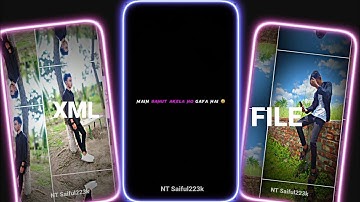 MUJHE RULA DIYA xMC STAN ⭐NEW TRENDING🔥 XML FILE✅ BOY