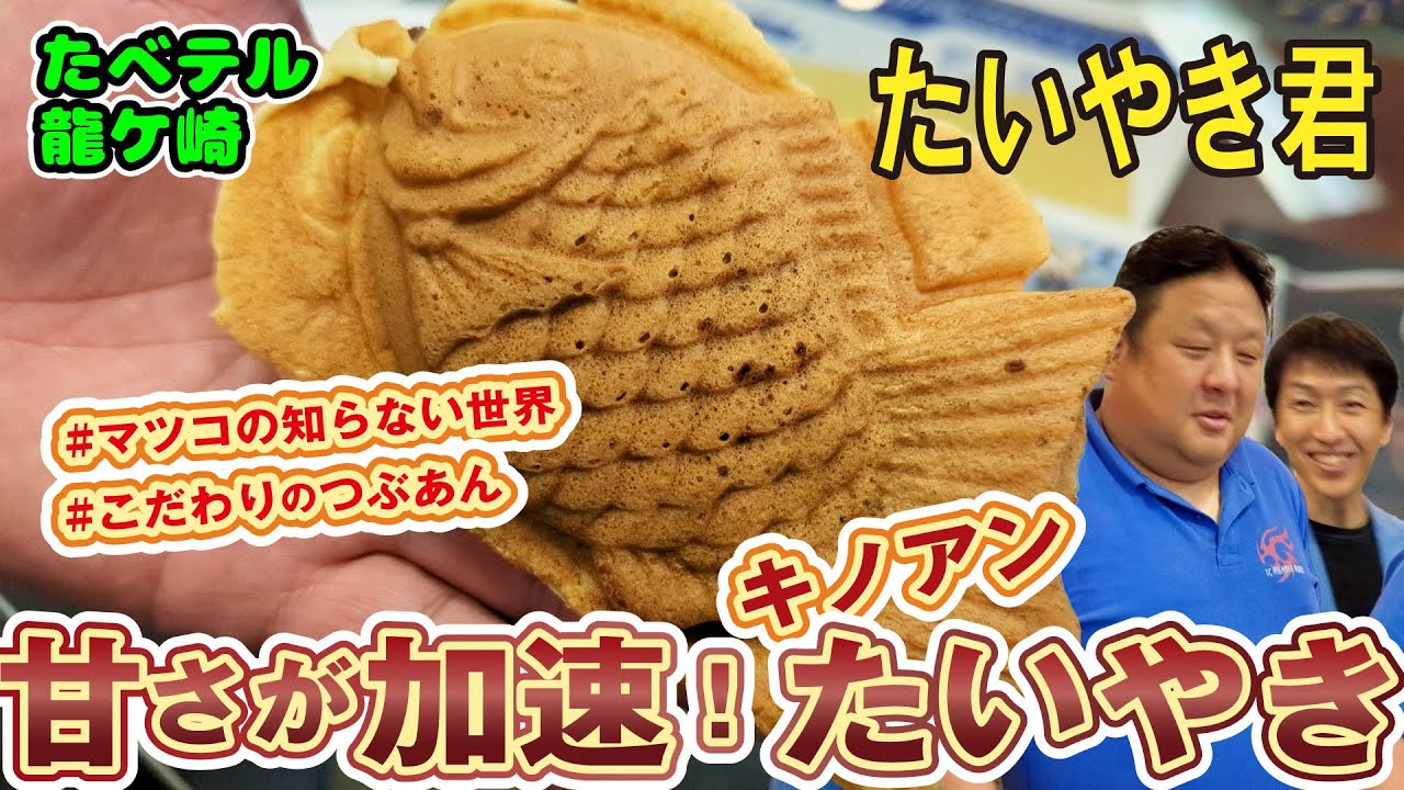 龍ケ崎「たいやき君」で絶品たい焼き堪能！マツコも絶賛のあんこを使っ