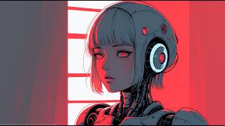 Dark Synthwave 2026 🤖 AI Cyberpunk Coding Mix | Red Interface