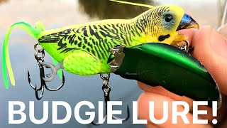 CRAZY TOPWATER LURE! Will it work?! Chasebaits Smuggler Budgie