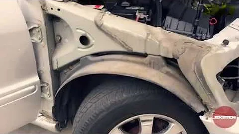 Mercedes Benz W163 ML320 ML350 ML430 ML500 Front Fender Removal