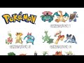 MY FAVORITE STARTER FROM EACH REGION