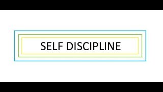 RABZ: The Value of SELF DISCIPLINE in Leadership