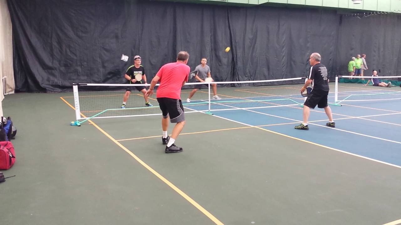 Pickleball 2016 Maine Senior Games 1 of 2 CJ YouTube