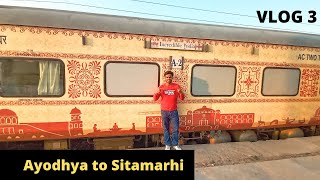 Ramayan Express Circuit Train Journey from Ayodhya to Sitamarhi