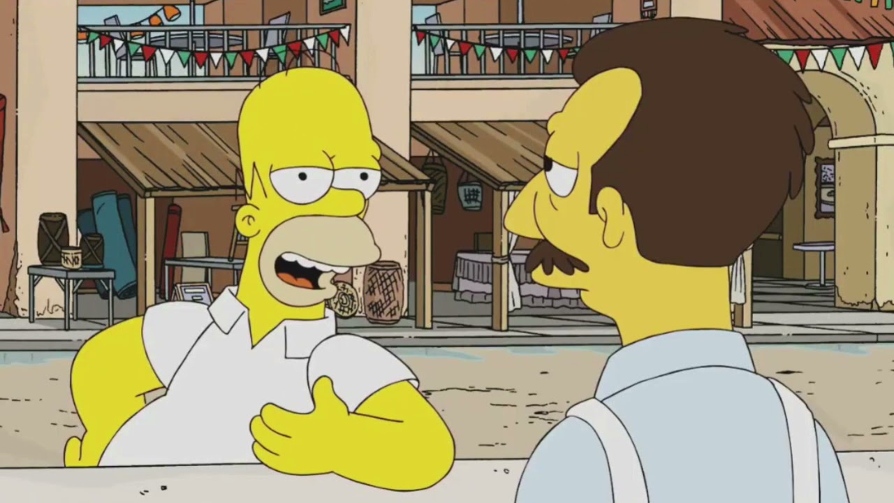Homero pidiendo tacos 🌮 🇲🇽 Los Simpson
