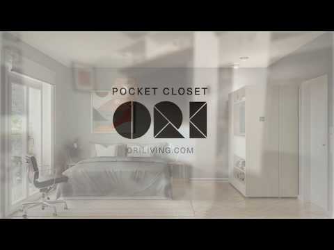 Life Before and After the Ori Pocket Closet:  Floorplan 1