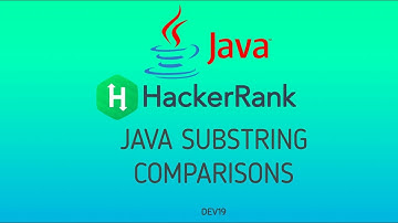#16 Java Substring Comparisons | Hackerrank Java Solutions
