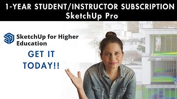 How To Get Student/Instructor Subscription to SketchUp Pro for Higher Education | Step-by-Step Guide