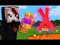 Trolee a Mi Amigo con el GUANTE DEL INFINITO en Minecraft
