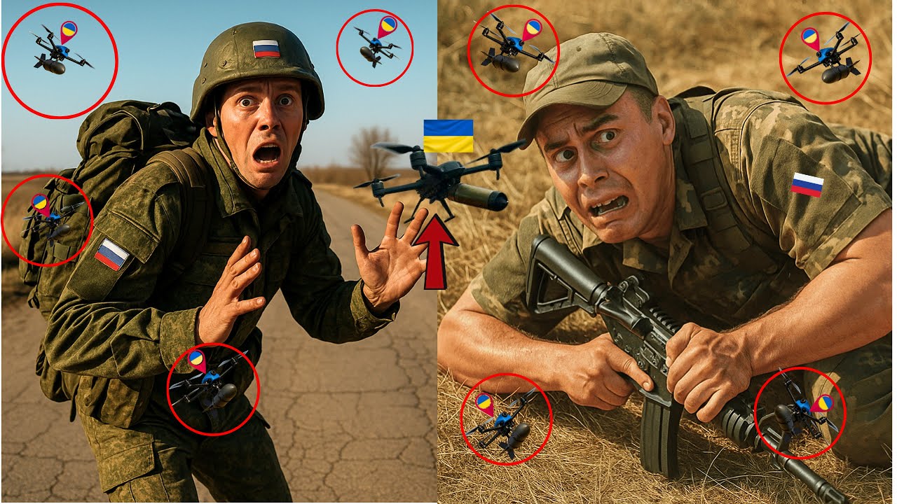 Wiped Out in Seconds Ukrainian FPV Drone Strike Crushes Russian ...