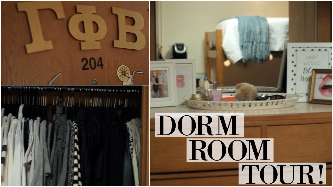DORM ROOM TOUR 2016