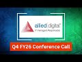Allied Digital Services Q4 FY26 Concall: New Deals, Cybersecurity Demand & Key Takeaways