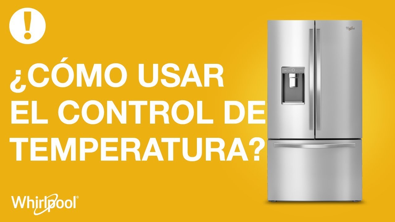 Refrigeradores Whirlpool - Control de Temperatura: Cajón, Refrigerador,  Congelador (32 p³) - YouTube