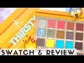 JEFFREE STAR THIRSTY PALETTE || SWATCH AND REVIEW